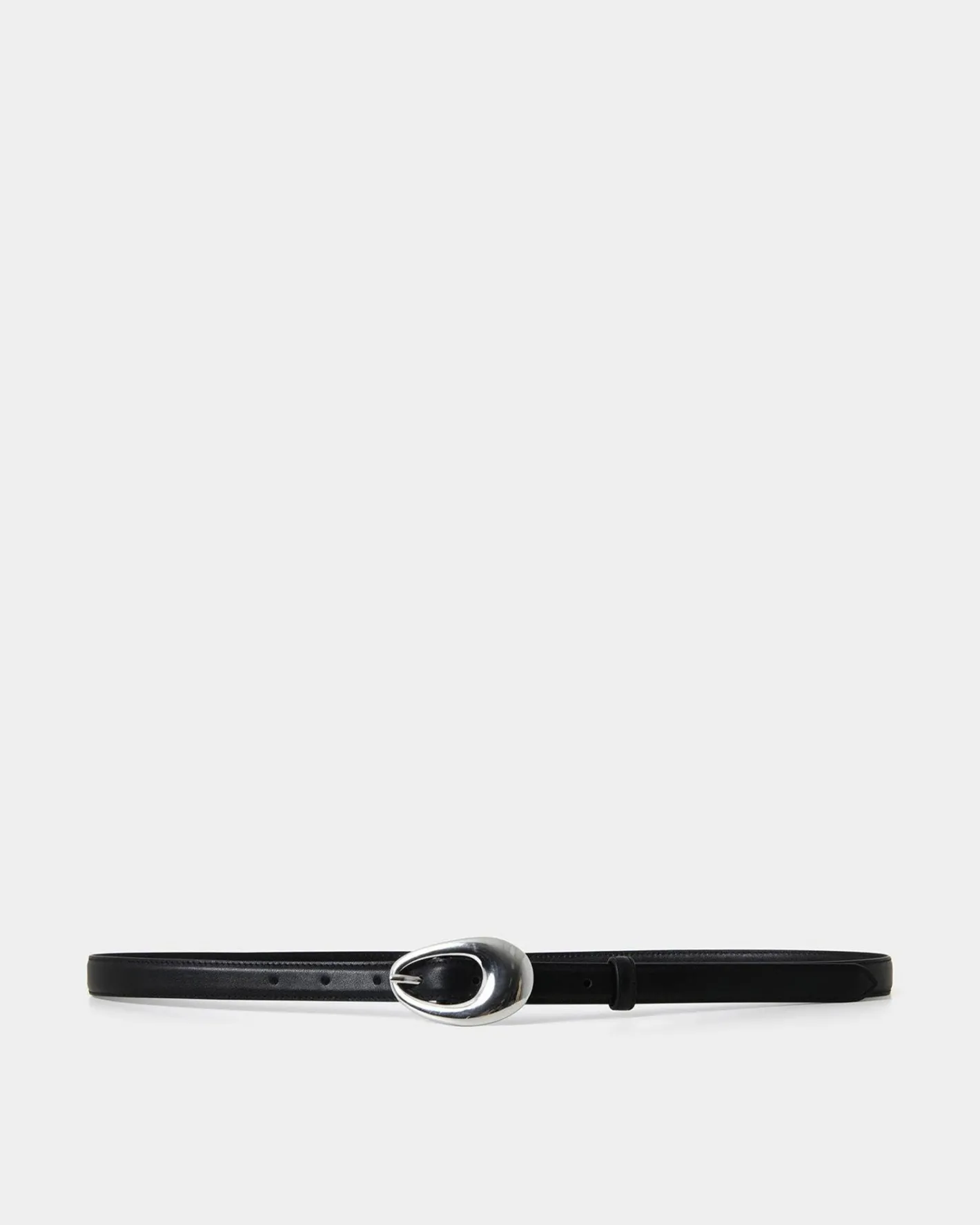 Forcast Serafina Leather Belt Black Outlet