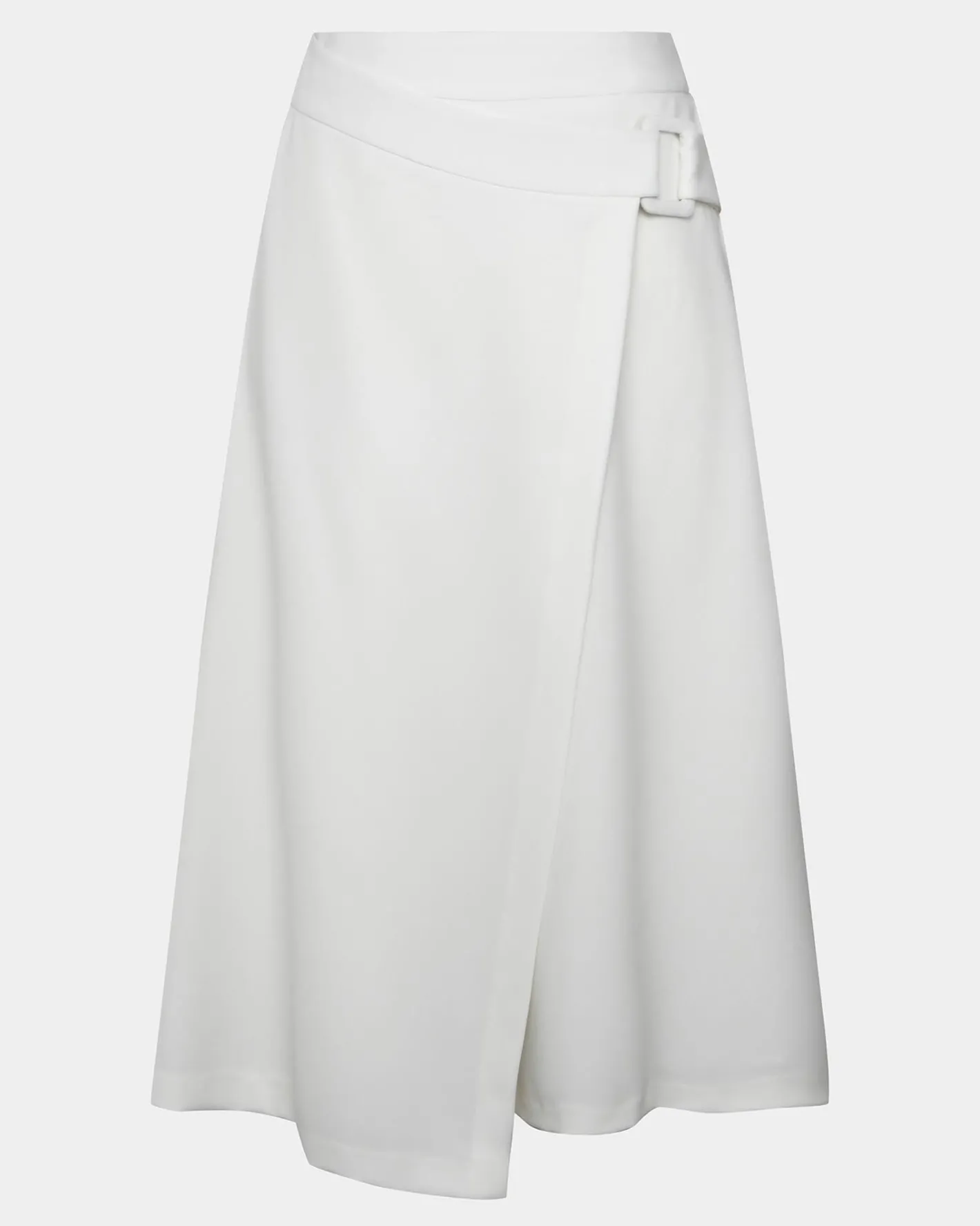 Forcast Sofia Wrap Midi Skirt Ivory Discount