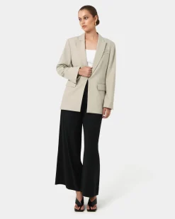 Forcast Sonique Tailored Blazer Sand Online