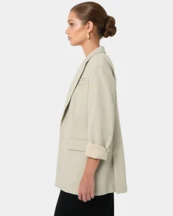 Forcast Sonique Tailored Blazer Sand Online