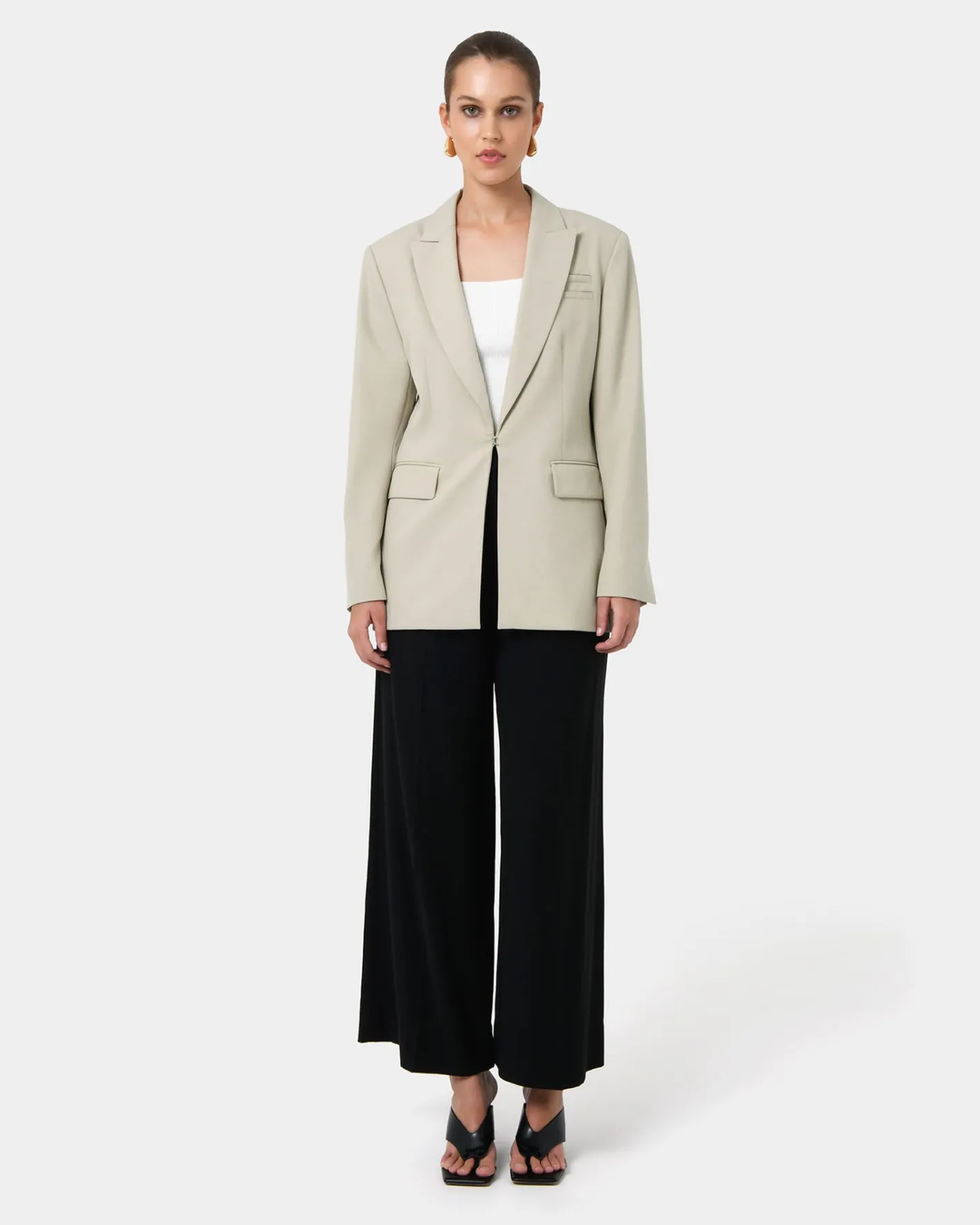 Forcast Sonique Tailored Blazer Sand Online