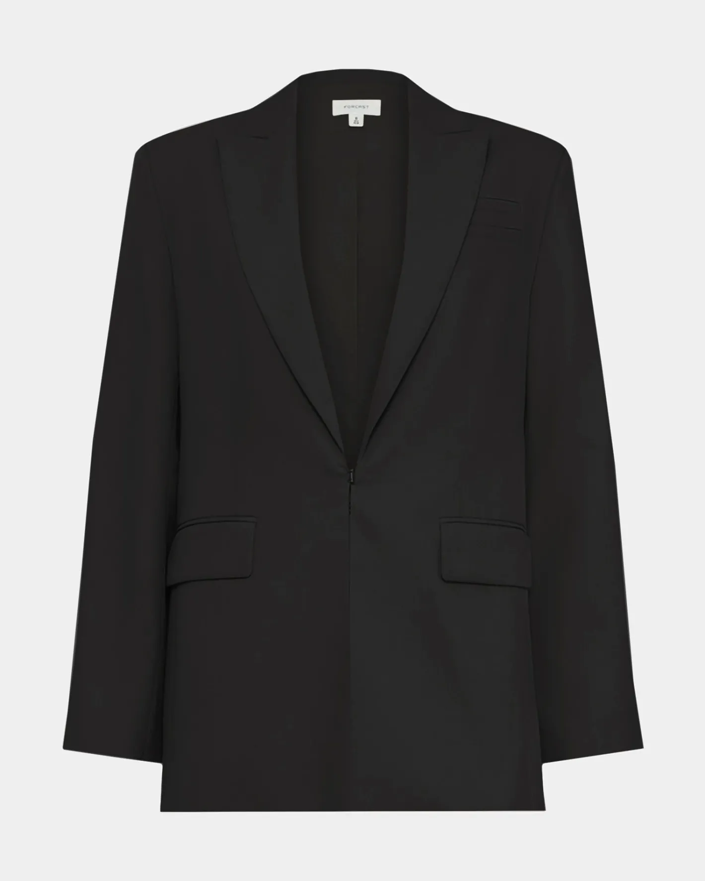 Forcast Sonique Tailored Blazer Black Clearance
