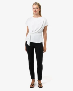 Forcast Stella Tall Trousers Black Hot