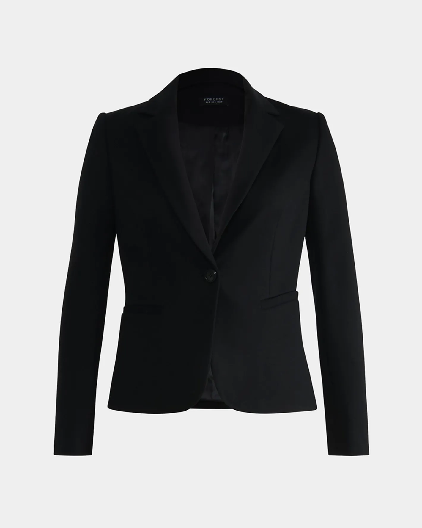 Forcast Sutton Single Breasted Blazer Black Hot