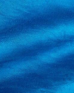 Forcast Sydney Backless Draped Dress Cyan Blue Hot
