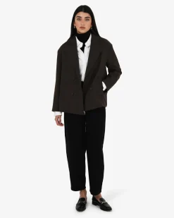 Forcast Tamara Cropped Peacoat Ganache Sale