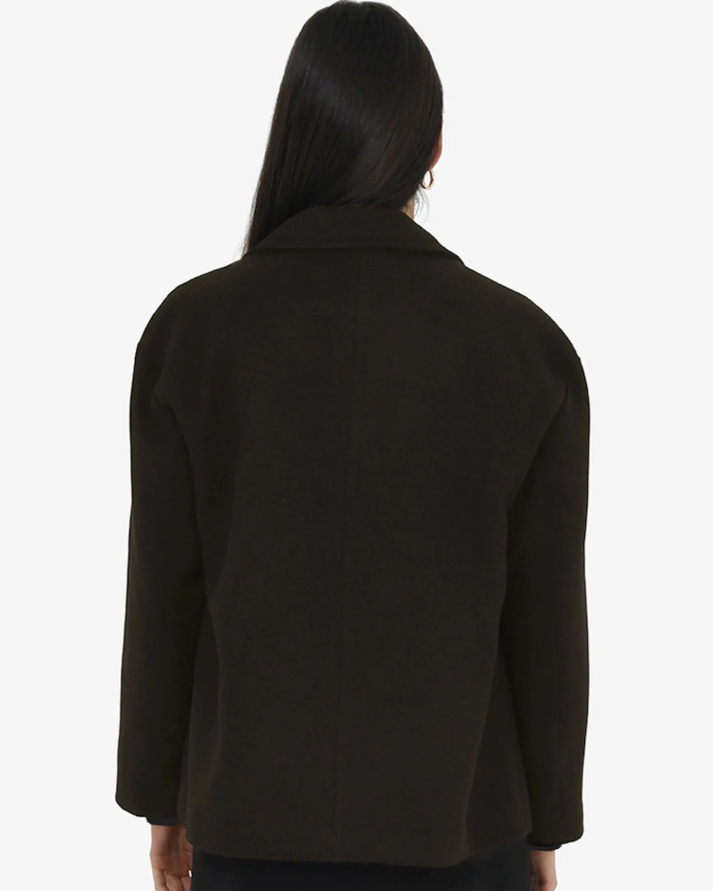 Forcast Tamara Cropped Peacoat Ganache Sale