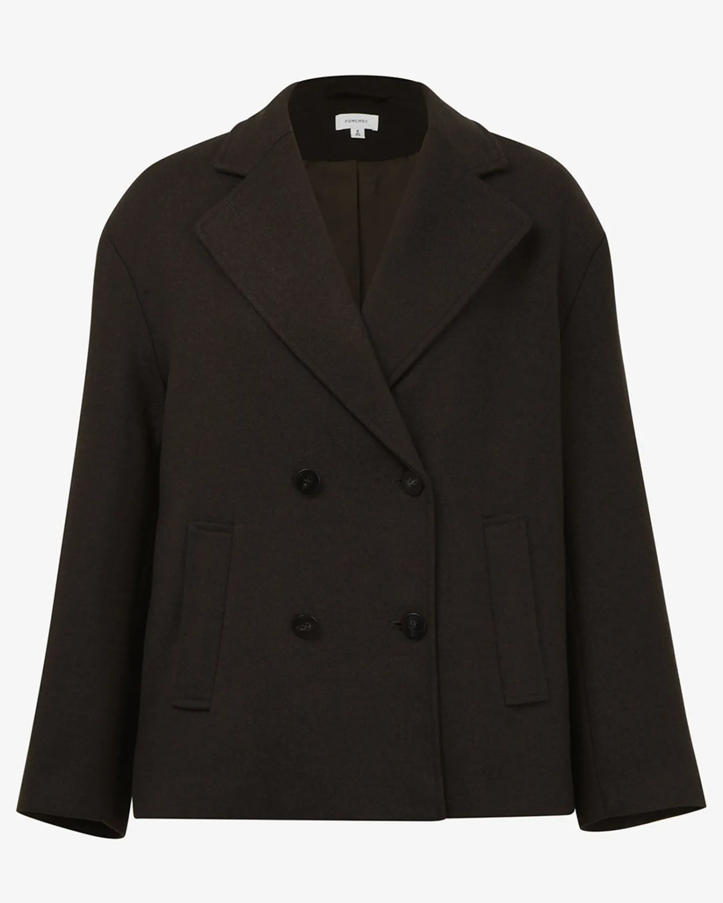 Forcast Tamara Cropped Peacoat Ganache Sale