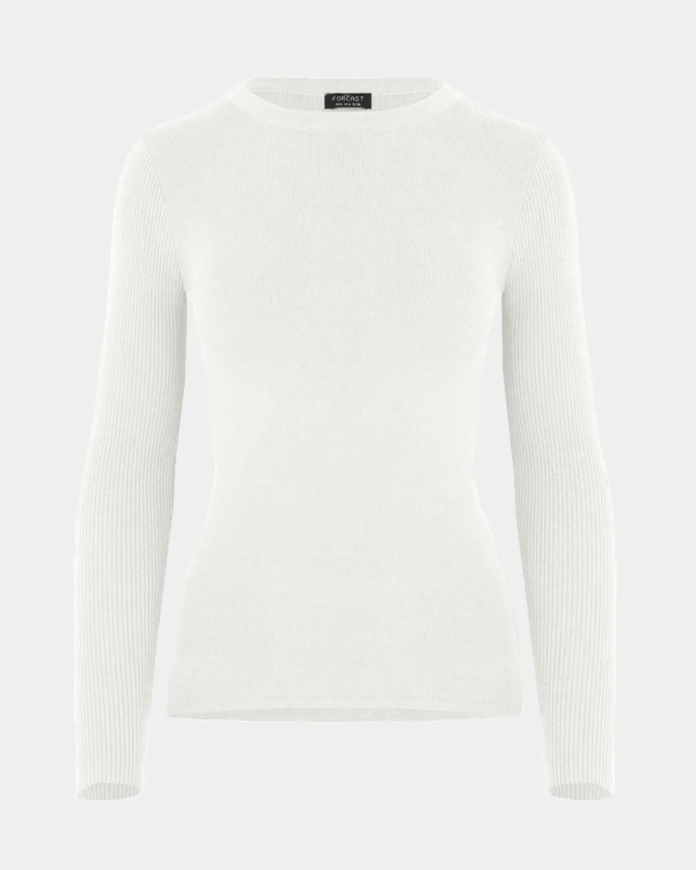 Forcast Tania Crew Neck Knit Ivory Sale