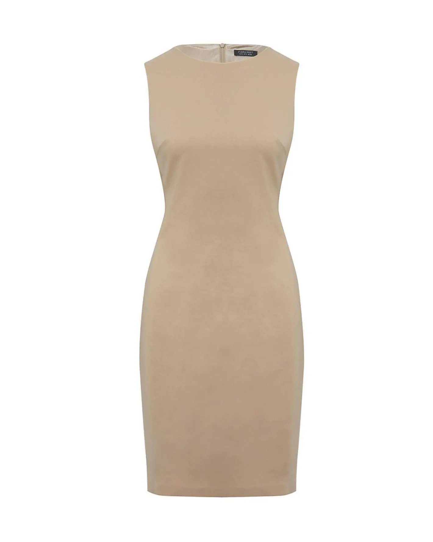 Forcast Taylor Fitted Dress Light Birch Outlet