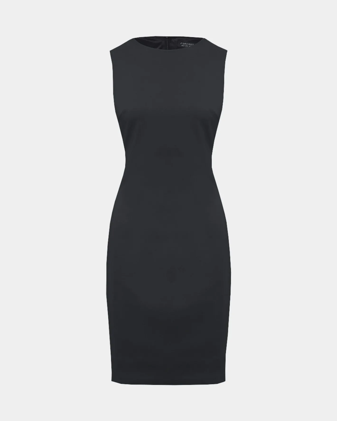 Forcast Taylor Fitted Dress Black New