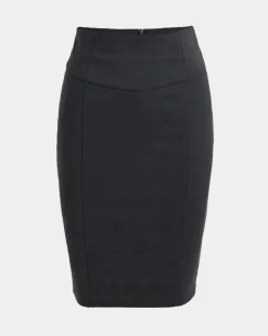 Forcast Taylor Pencil Skirt Black Discount