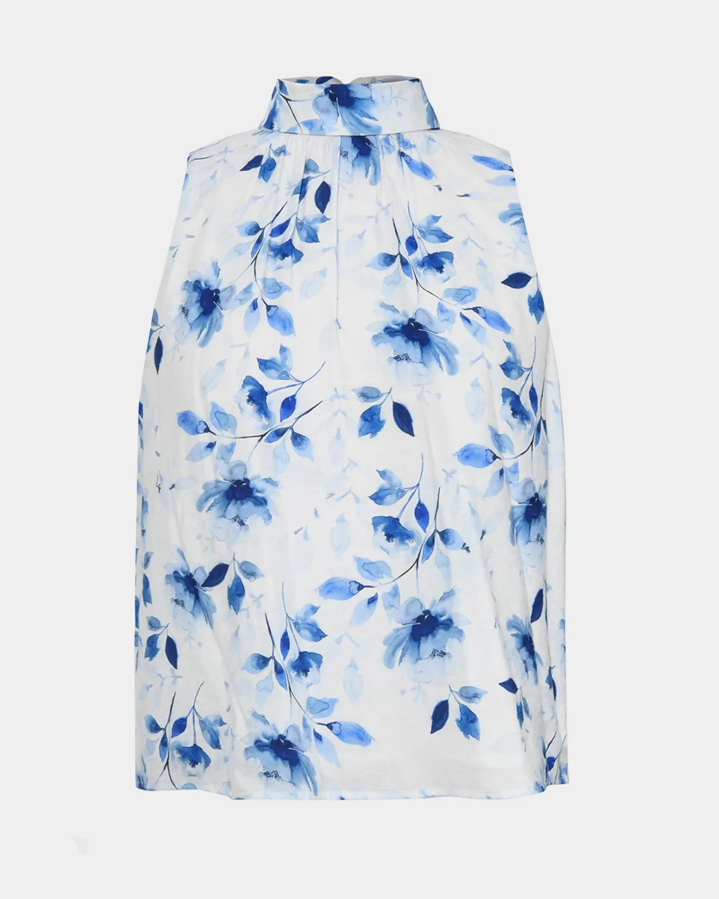 Forcast Tessie Halter Tie Top Watercolour Outlet