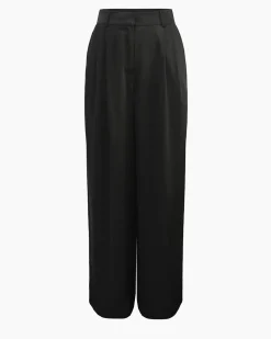 Forcast Valeria Wide Leg Pants Black