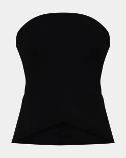 Forcast Veya Panel Bodice Black Clearance