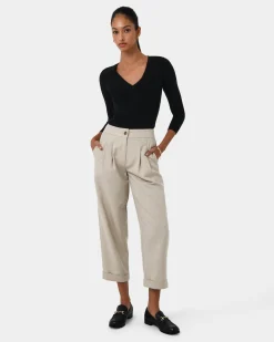 Forcast Vicky V-neck Knit Black Online