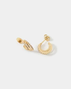 Forcast Viviana Earrings Gold Online