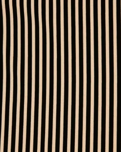 Forcast Wanda Stripe Satin Shirt Beige & Black