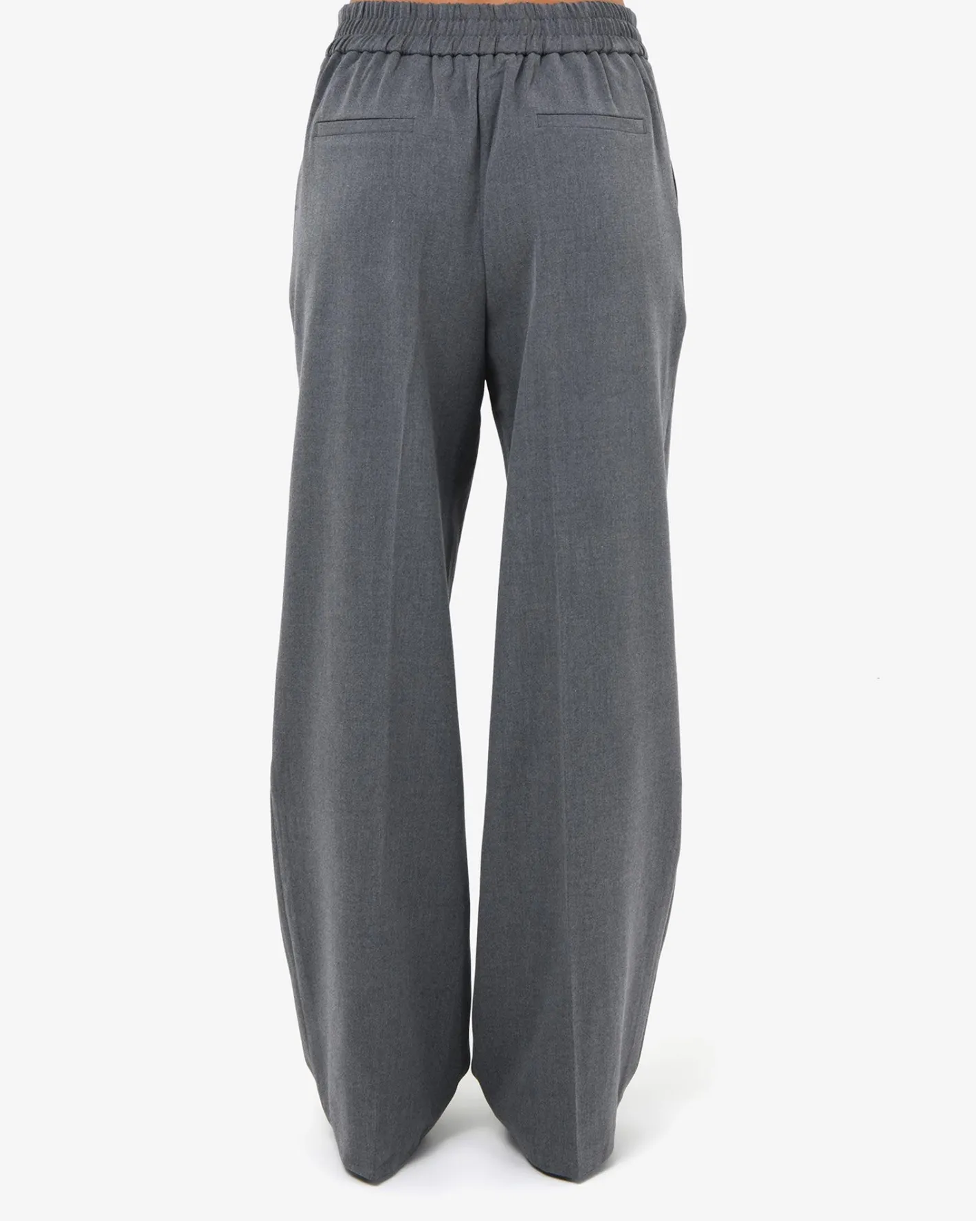 Forcast Westwood Elastic Waist Pants Grey Best