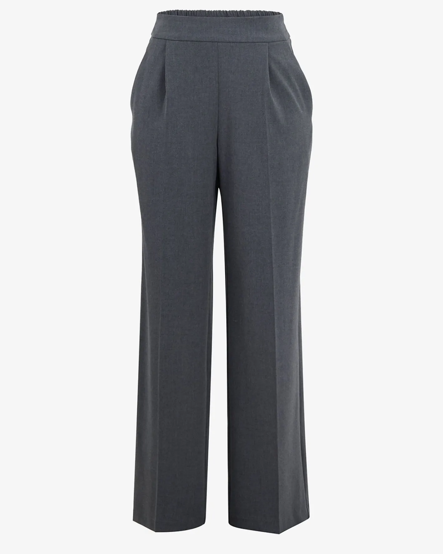 Forcast Westwood Elastic Waist Pants Grey Best