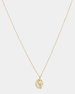 Forcast Willow Plated Necklace Gold Sale