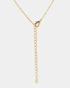 Forcast Willow Plated Necklace Gold Sale