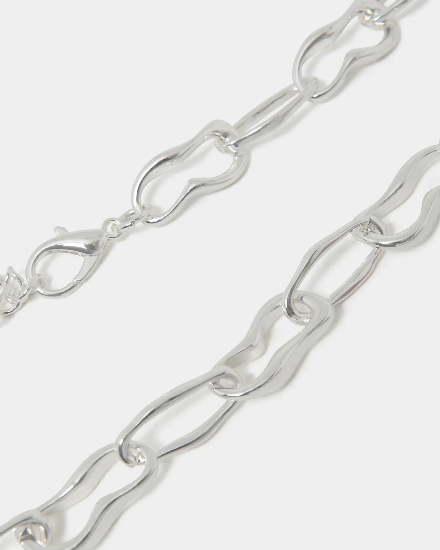 Forcast Winsley Chain Necklace Silver Sale