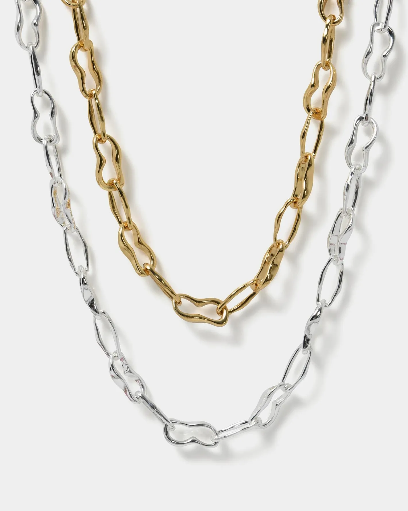 Forcast Winsley Chain Necklace Silver Sale