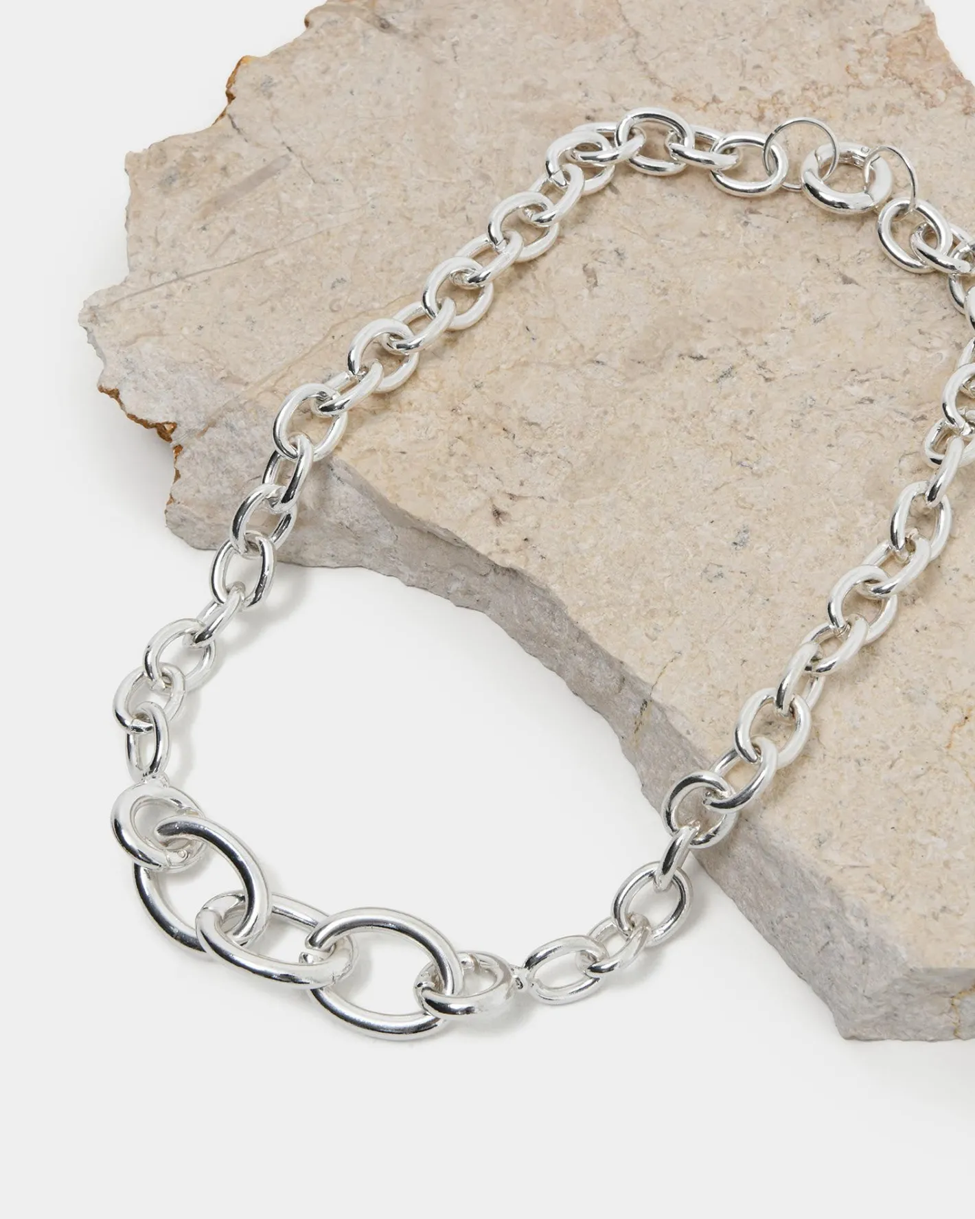 Forcast Witney Chain Necklace Silver Outlet