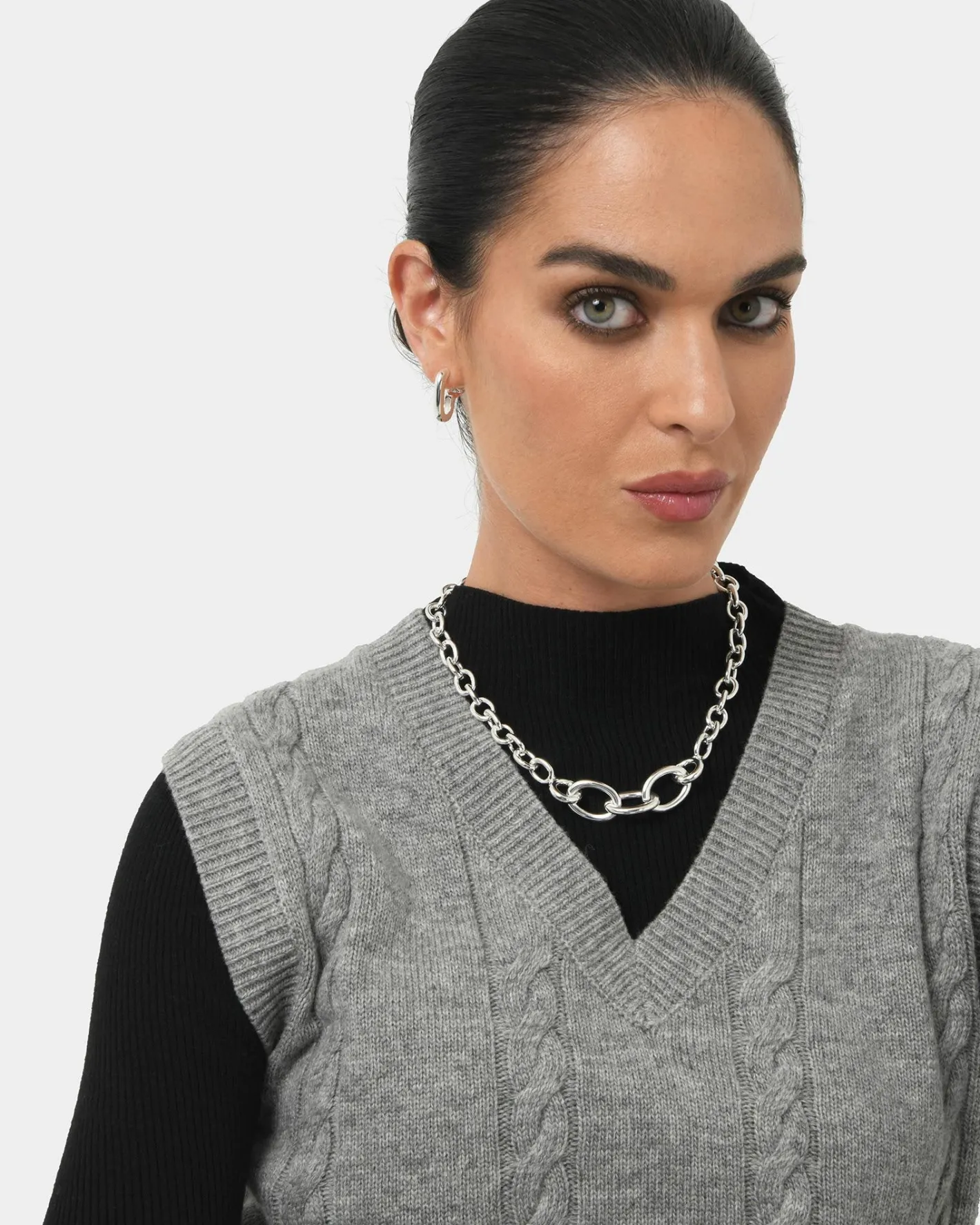 Forcast Witney Chain Necklace Silver Outlet