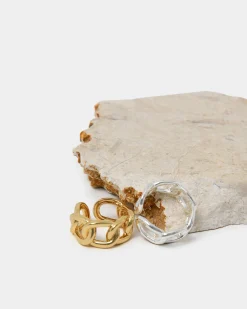Forcast Wonder Chain Ring Gold