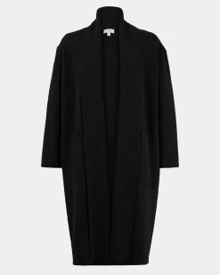 Forcast Yara Wool Blend Coatigan Black Outlet